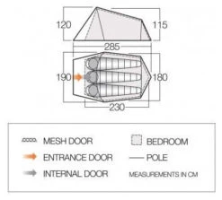 Vango Soul 300 Treetops -Extérieures Tentes Magasin vango soul 300 treetops 1