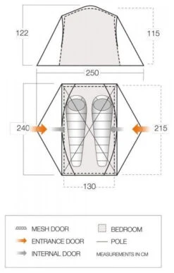 Vango Tryfan 200 Pamir Green -Extérieures Tentes Magasin vango tryfan 200 pamir green 1